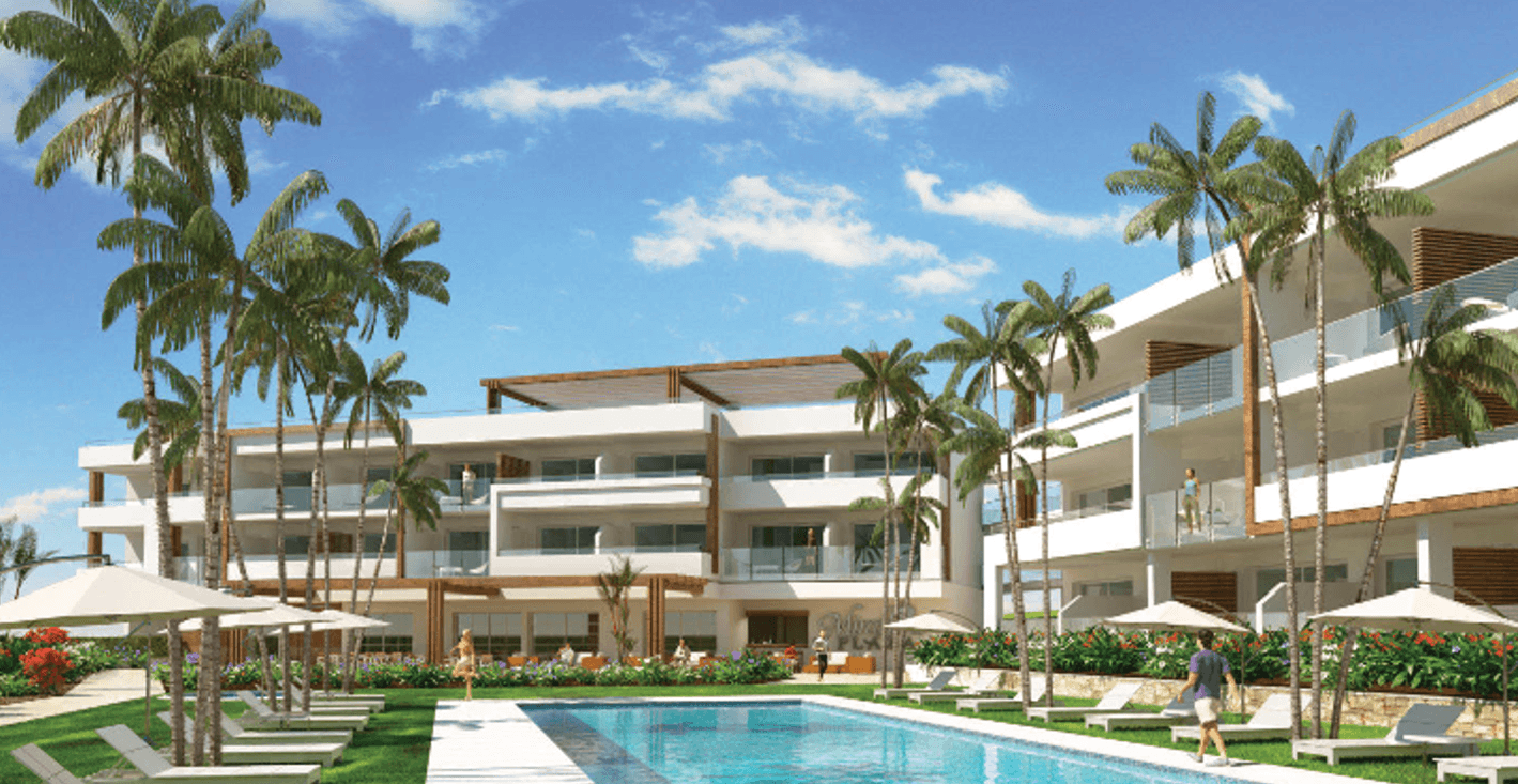 Aussenvisualisierung des Miraflores Projekts in Spanien